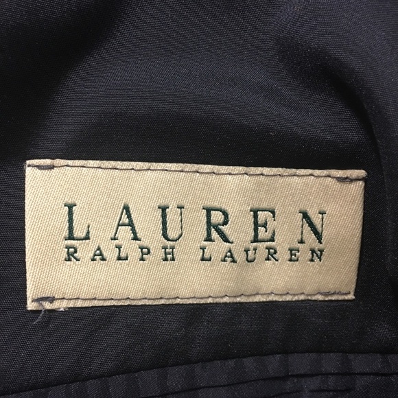 Lauren Ralph Lauren Wool Charcoal Blazer Size 42R - Picture 6 of 6